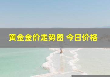 黄金金价走势图 今日价格